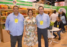 Representing the ProDominicana country pavilion were Alfonso Torres, Raiza Rodriguez and Segismundo Morey.